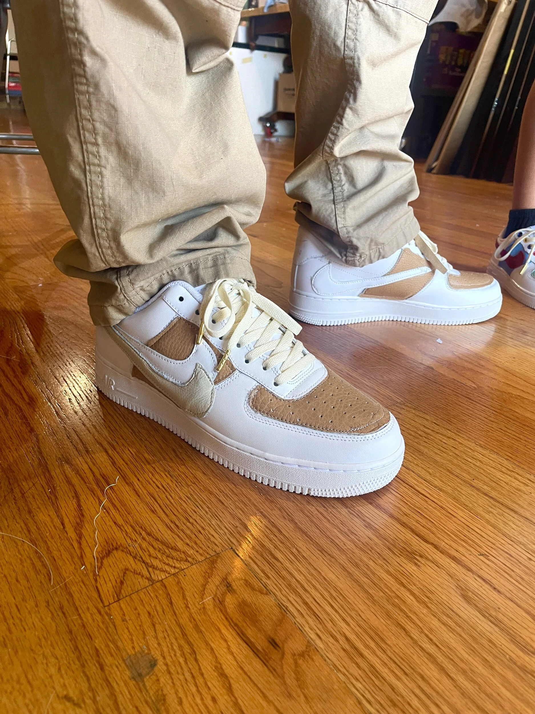 Custom sneakers made in Chicago