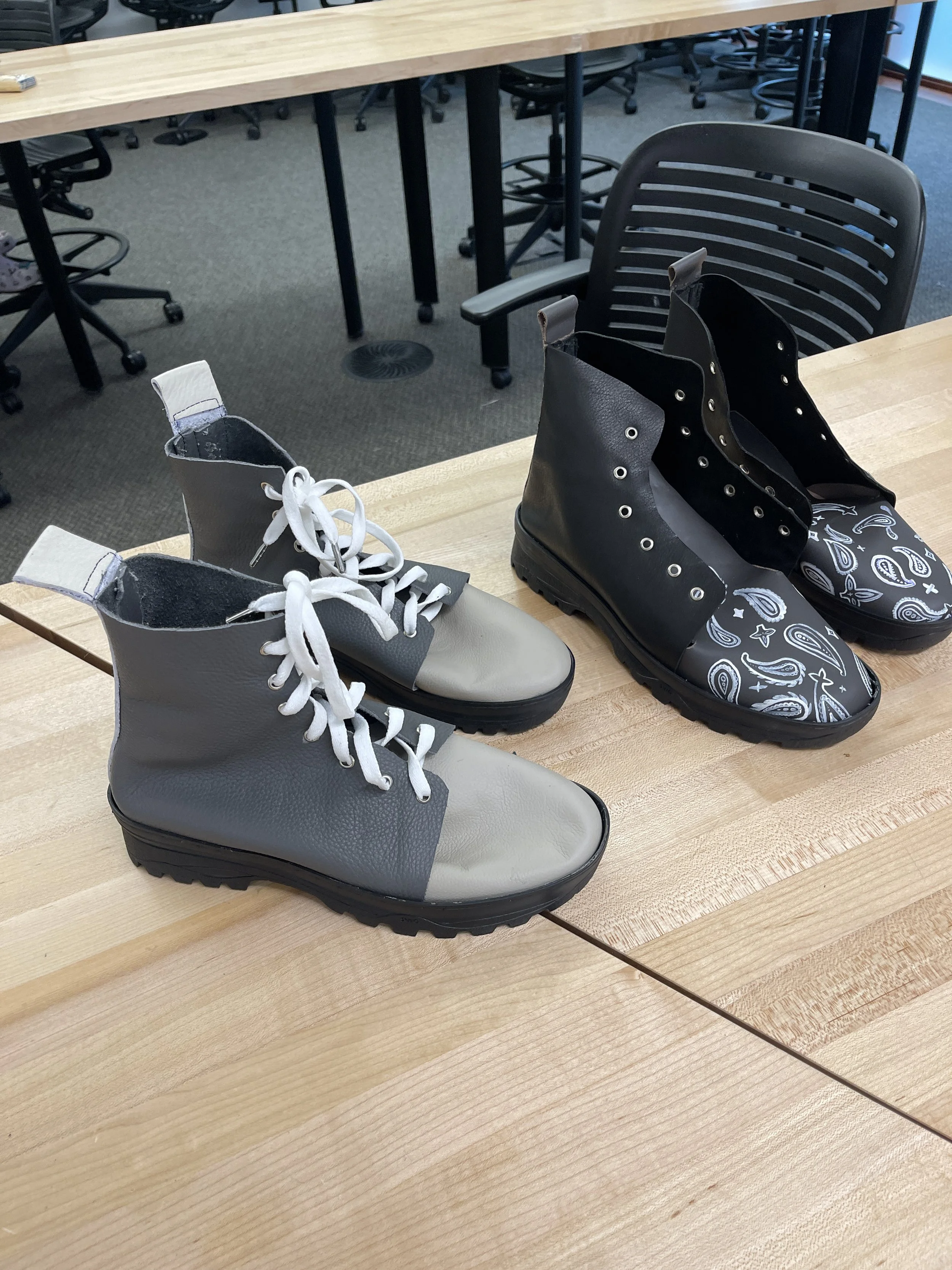 how to make leather boots class