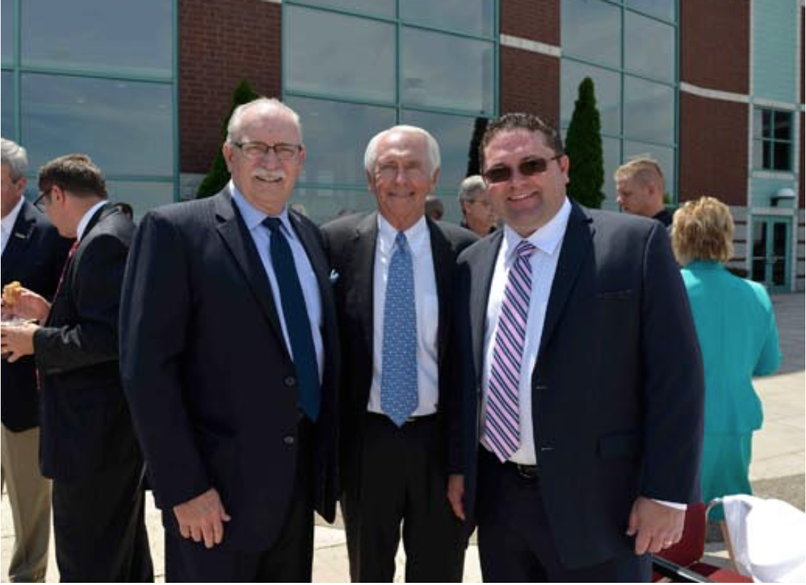 Mike with Governor Steve Beshear in 2015.