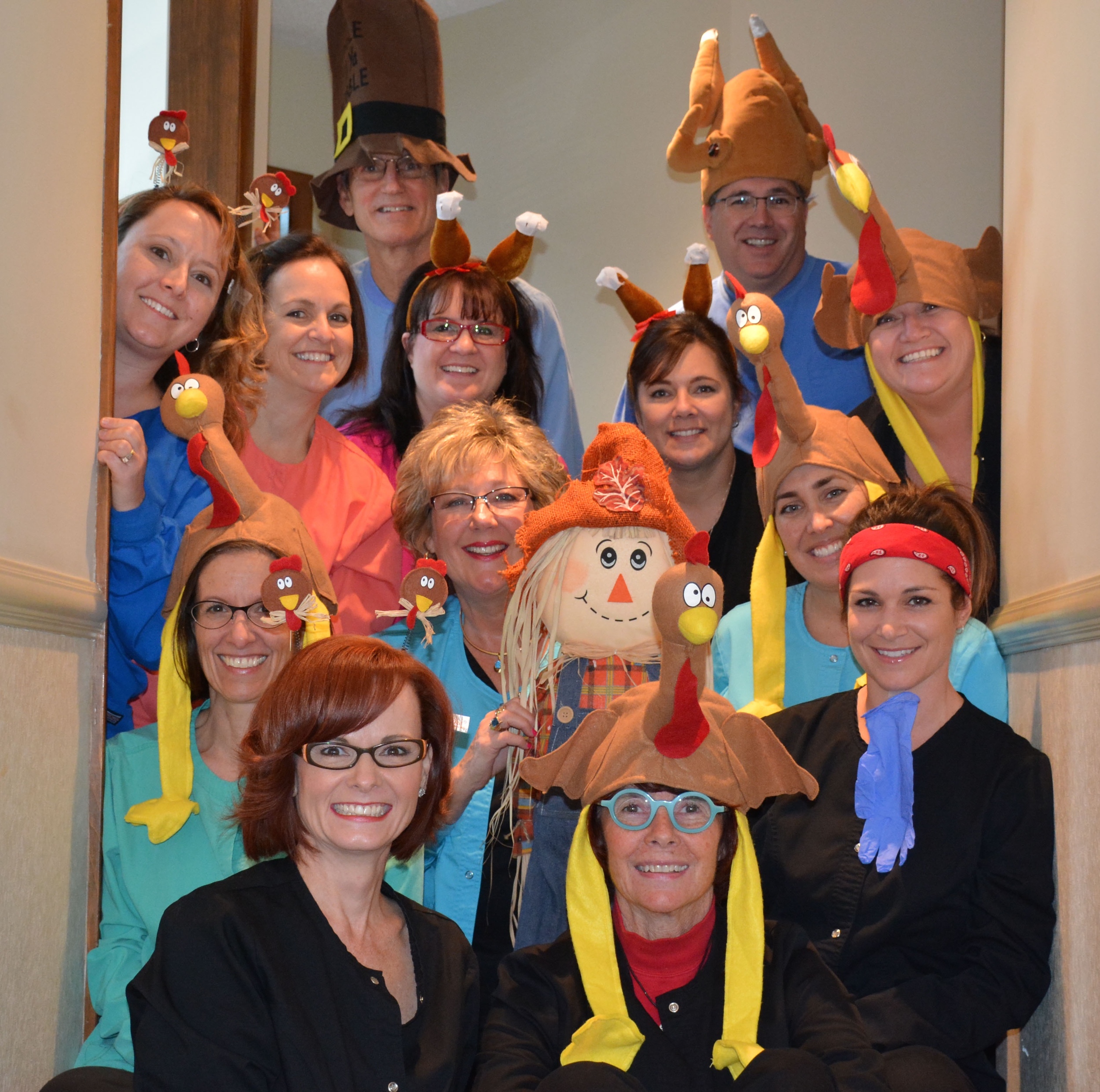 From all of us fun and crazy turkeys....