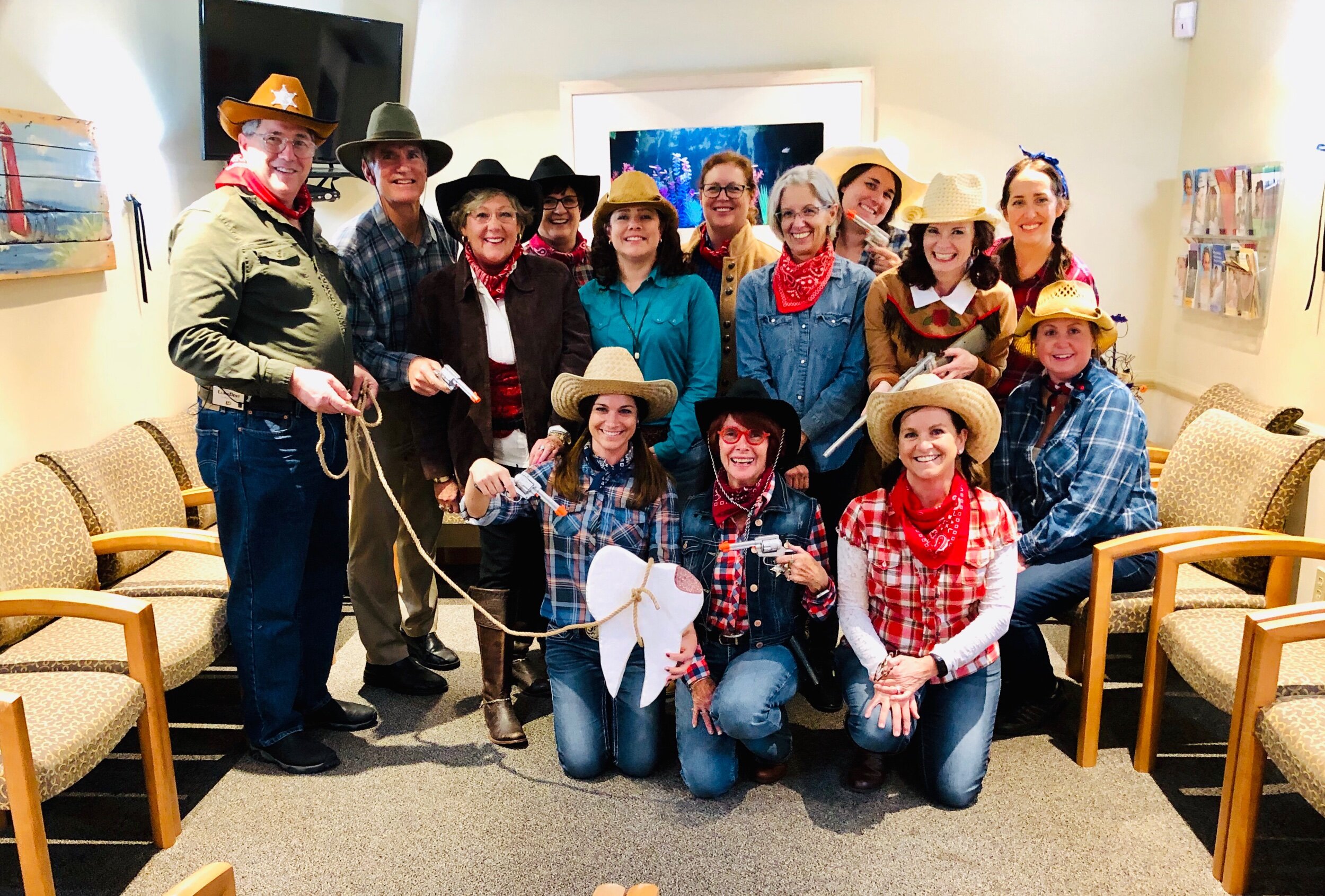 We formed a posse and “arrested decay” 🦷🤣🎃