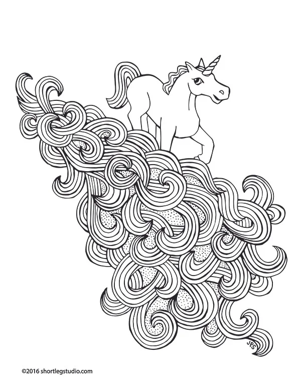 Fantasy And Rpg Coloring Sheets Short Leg Studio