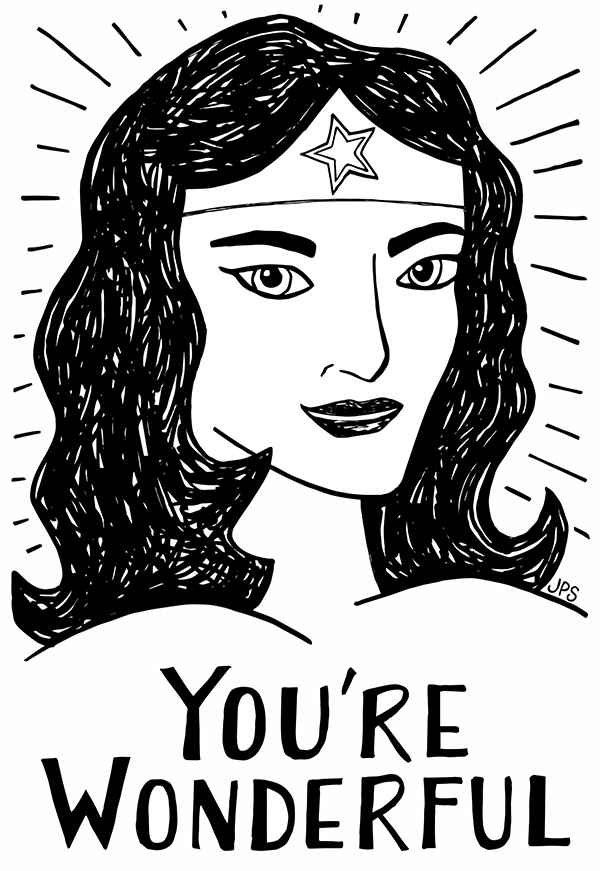 You're Wonderful Print