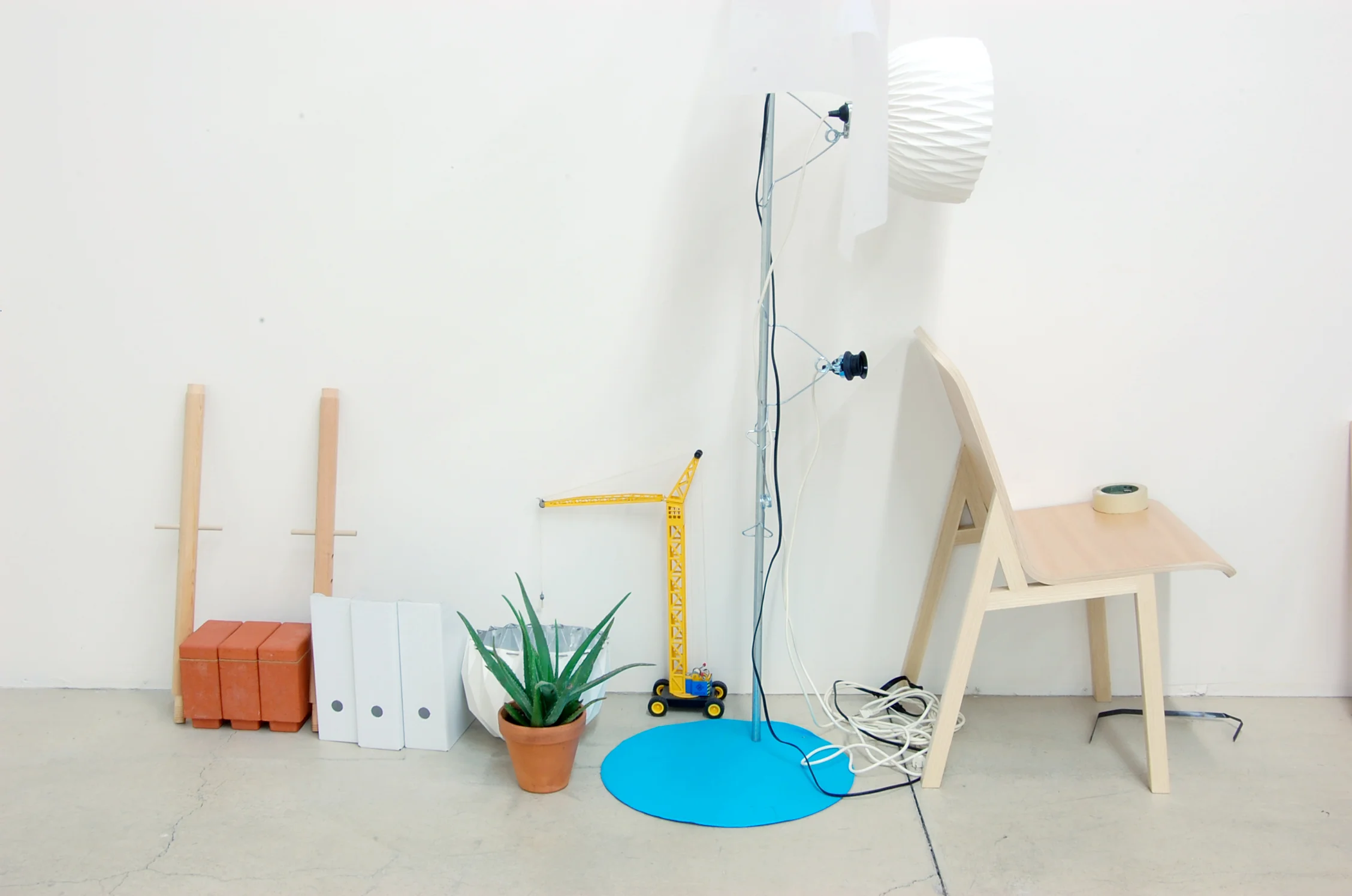 #3 and paperpoint on wall.JPG