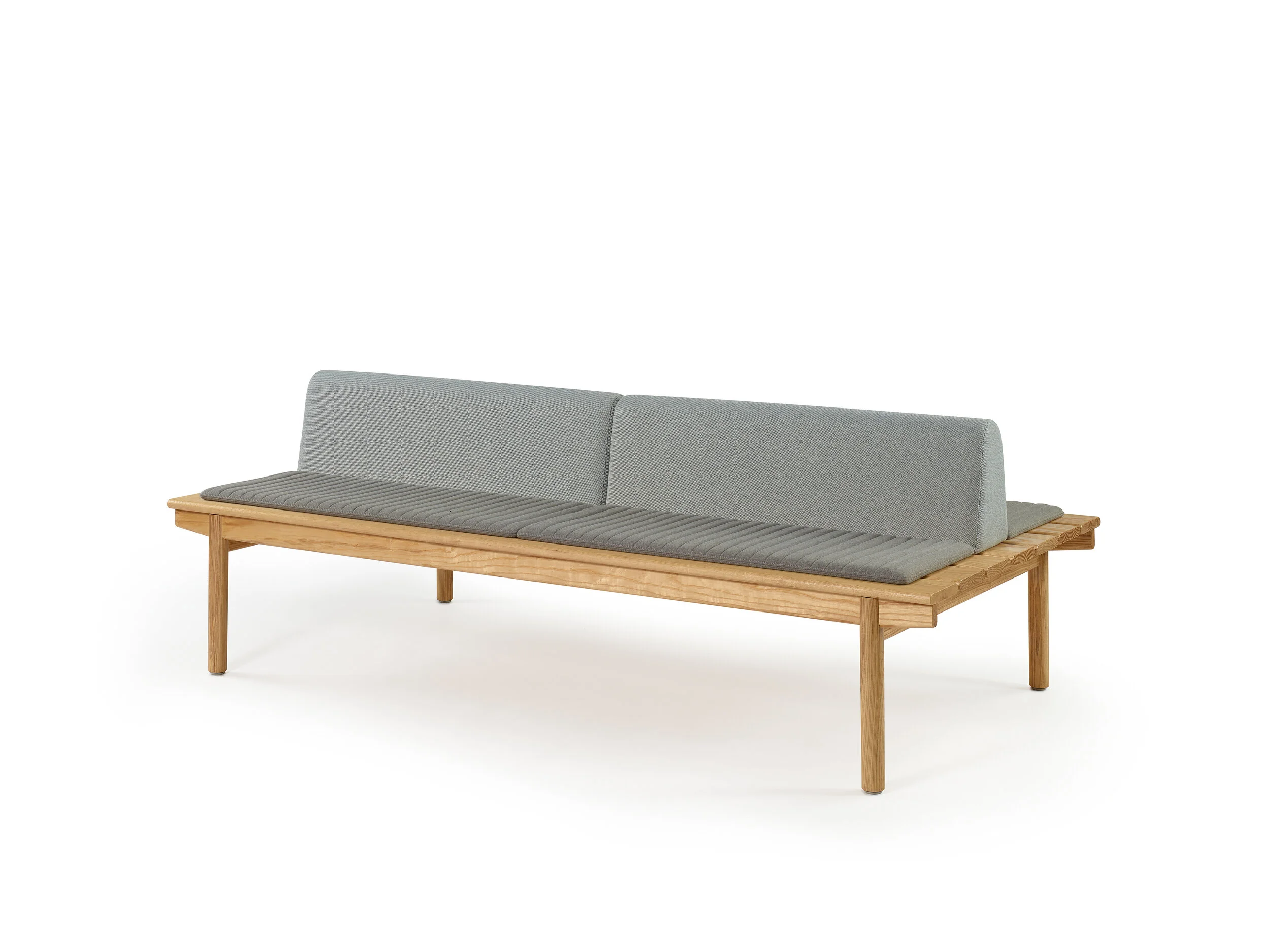 Maru Seven Slat Bench - Ash, Bolsters, Pads_hi-res.jpg