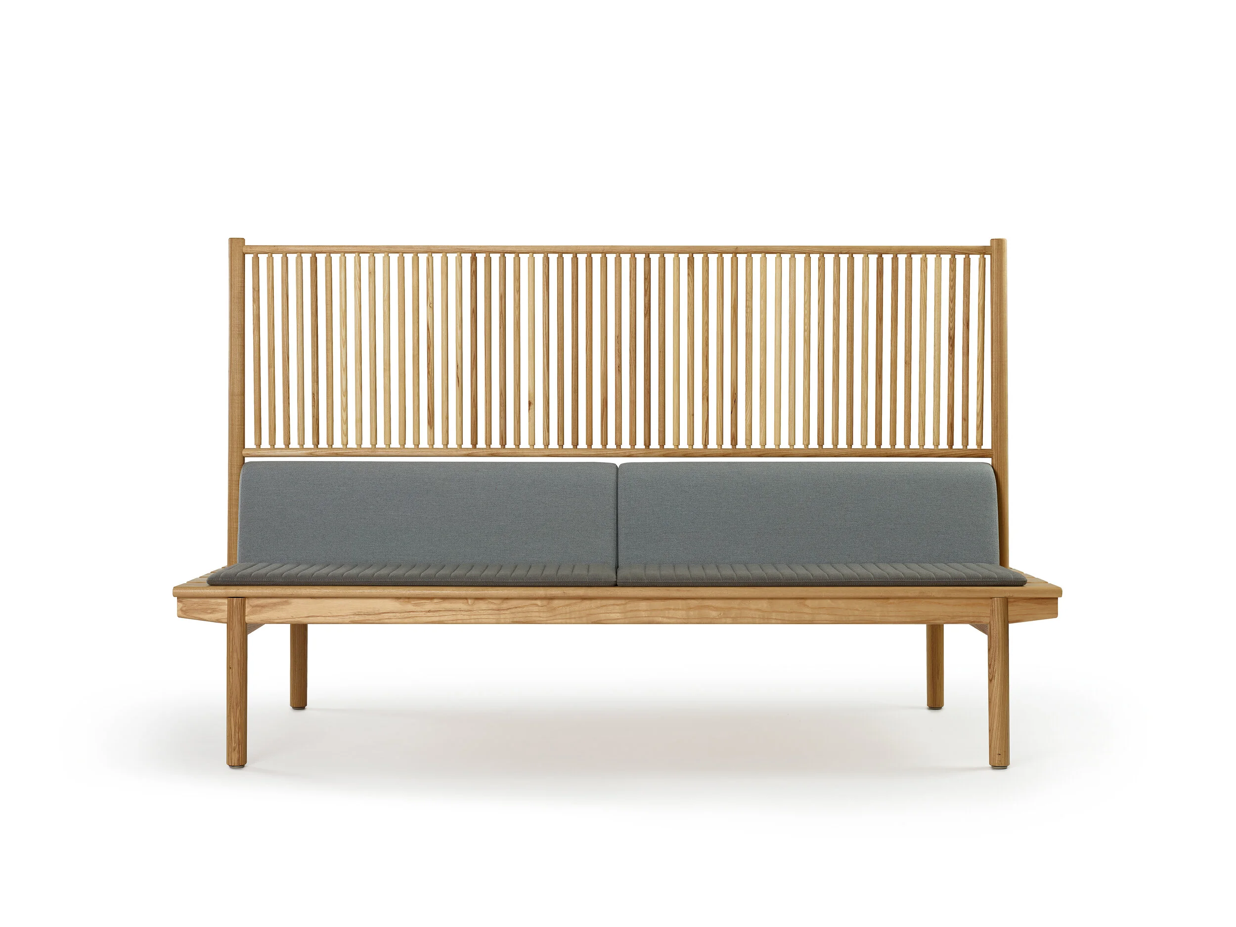 Maru Seven Slat Bench - Ash, Bolsters, Pads, Partition_hi-res.jpg
