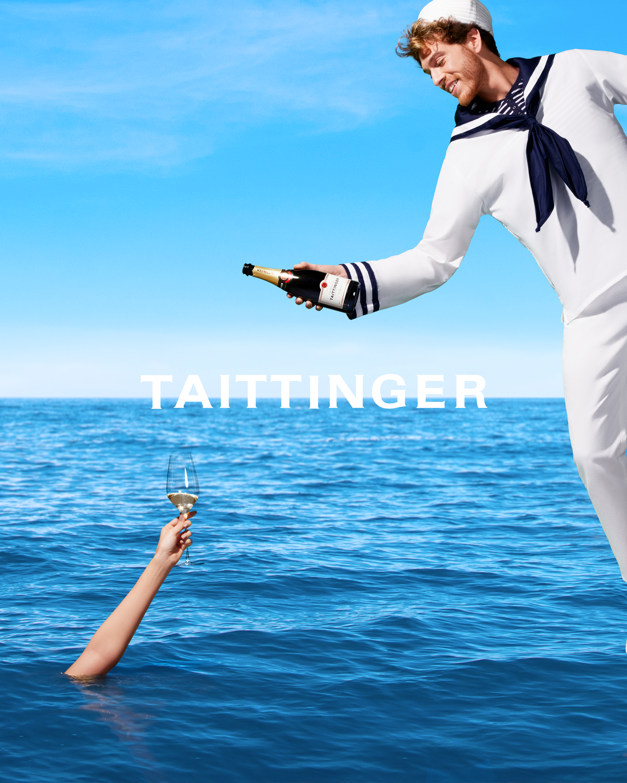 10 TAITTINGER - MESSAGE IN A BOTTLE sailor and mermaid.png