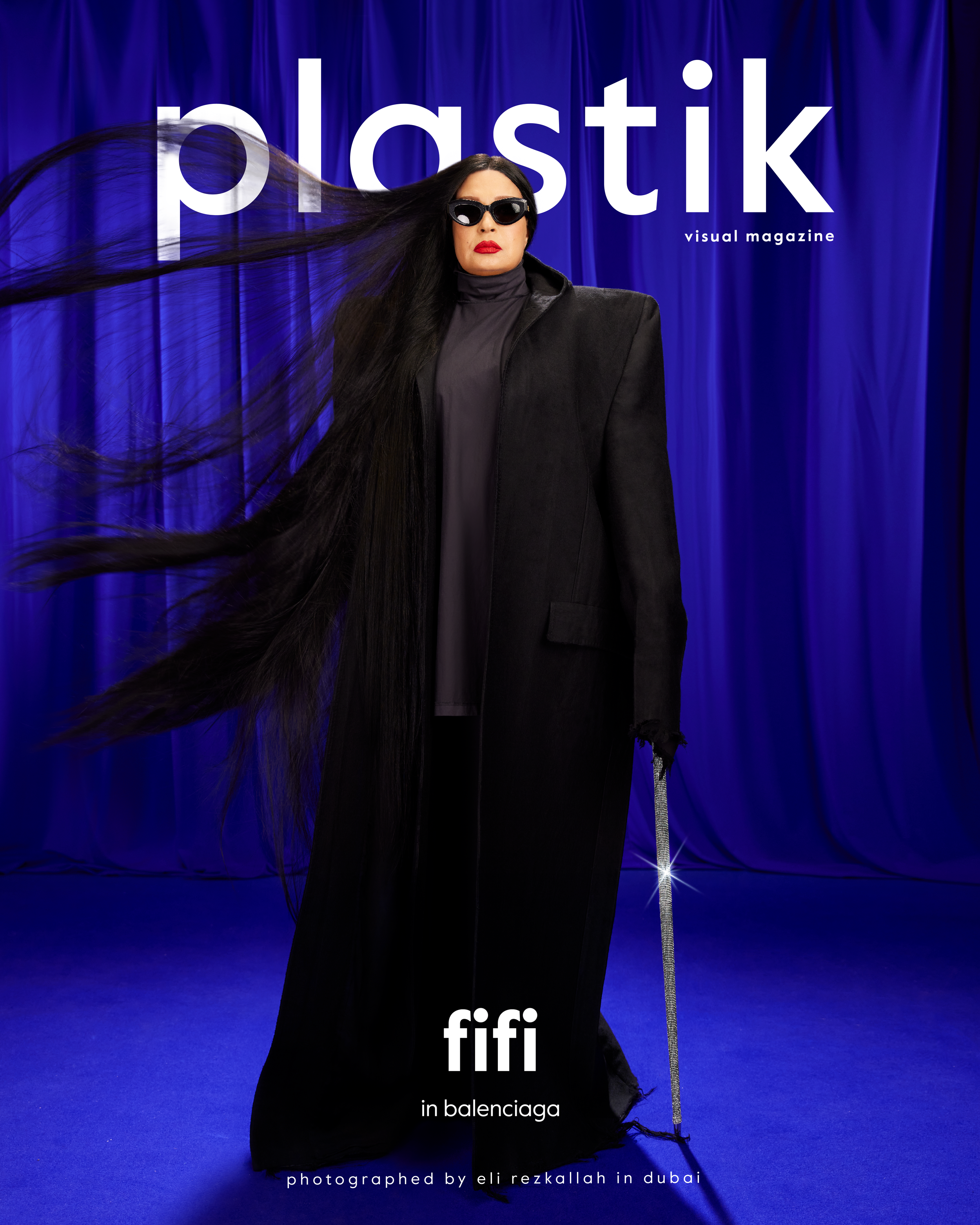 plastik magazine cover ft fifi abdou  by Eli Rezkallah dubai 2024 © Plastik inc 03.png