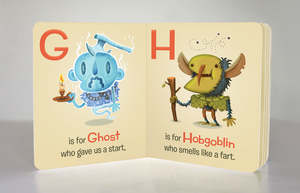 Hobgoblins’s first stinky appearance in Monster ABC. Hazy Dell Press, 2015.