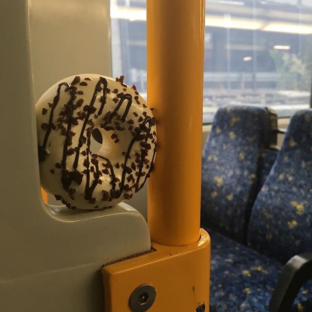 Flashback to Sydney in February. #donut #train #publicdonut #publictrain