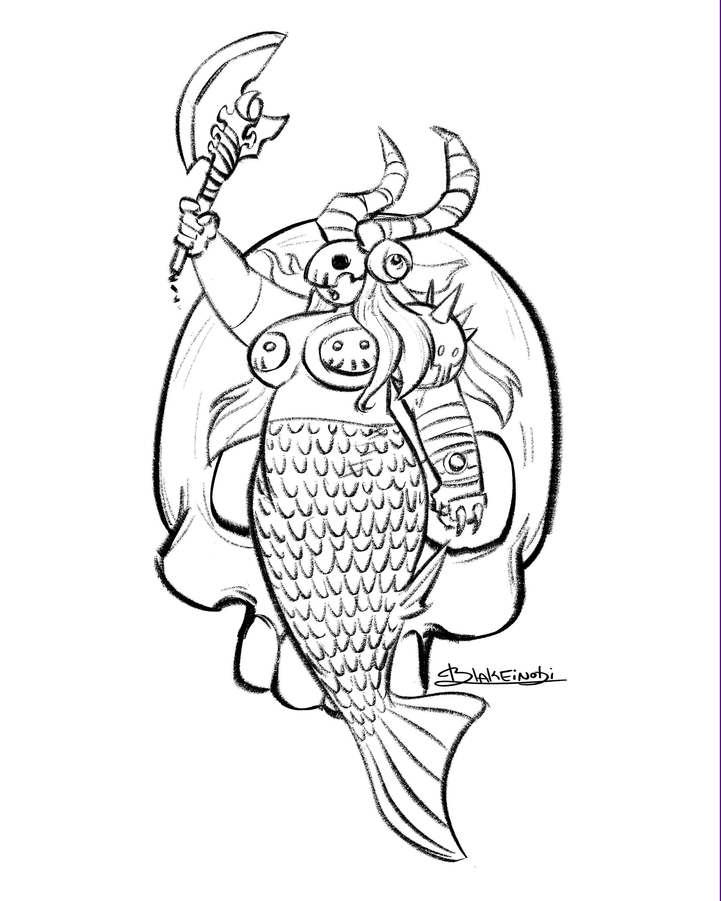 Coloring Pages — Blakeinobi