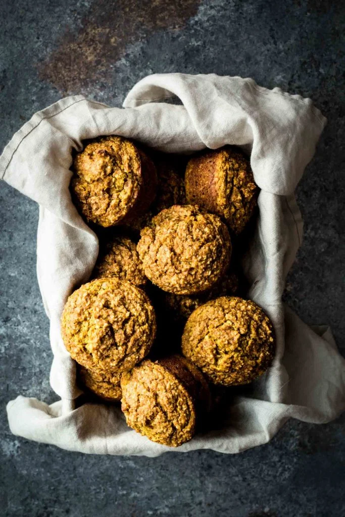 Maple Pumpkin Bran Muffin s (use the kabocha squash here)