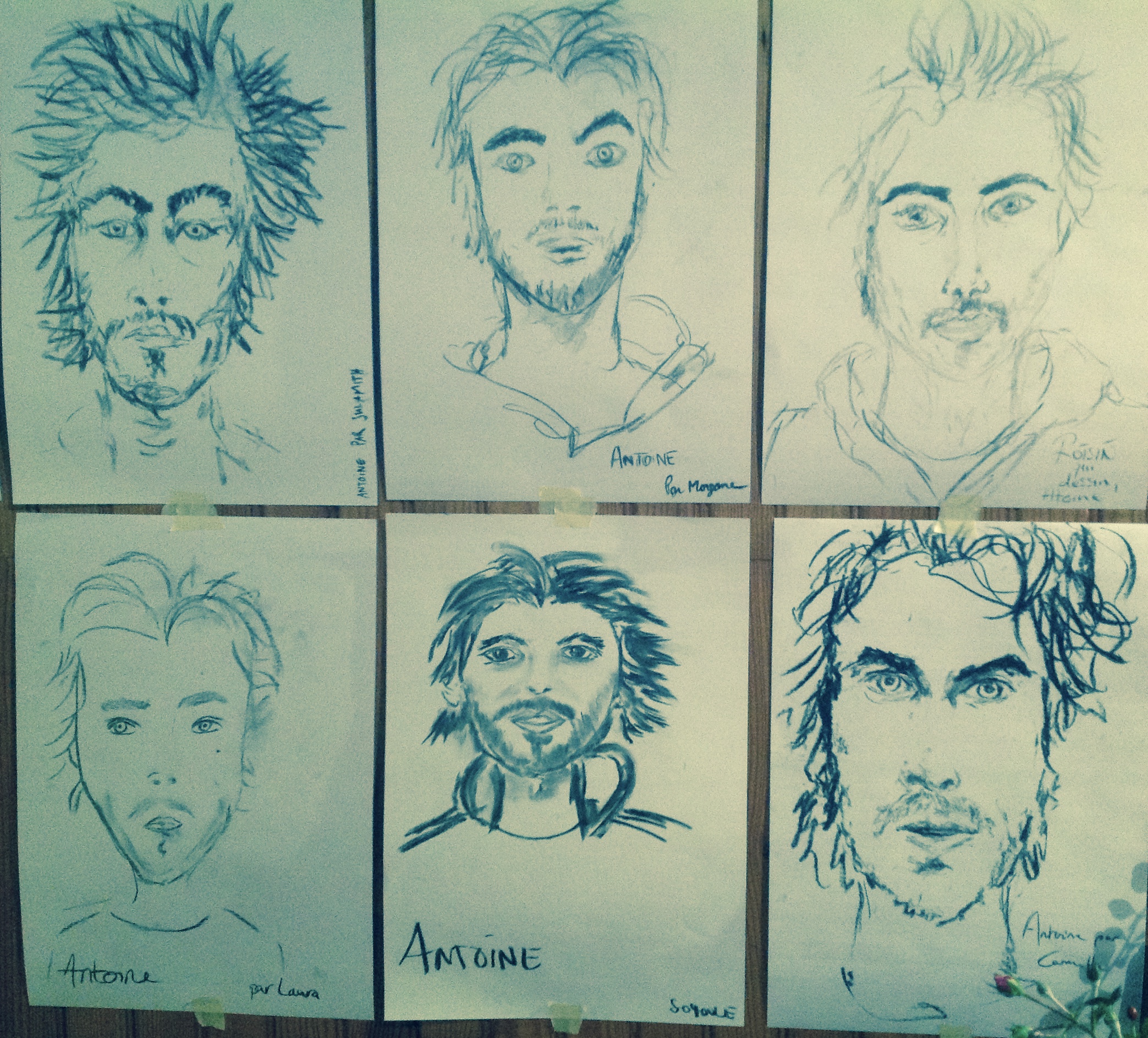 Antoine vu par Sulamith, Morgan, Rosin, Laura, Soyoule, Camille…