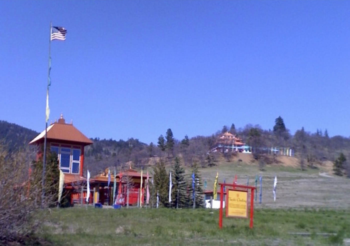 Tibetan Temple in Hilt, California