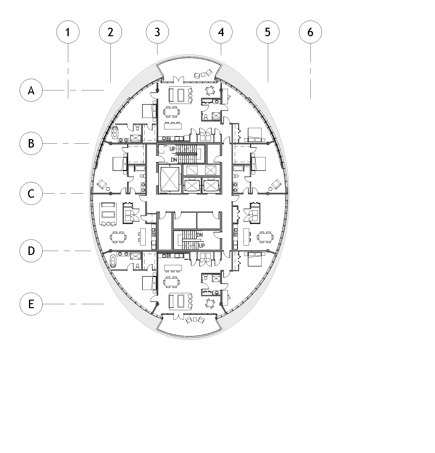 Typical Residential Floor Plan