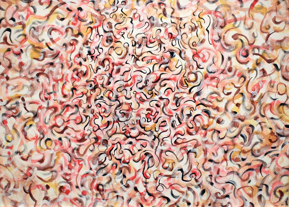 “Honey Baby” Tripoli, 2012, acrylic on canvas; private collection