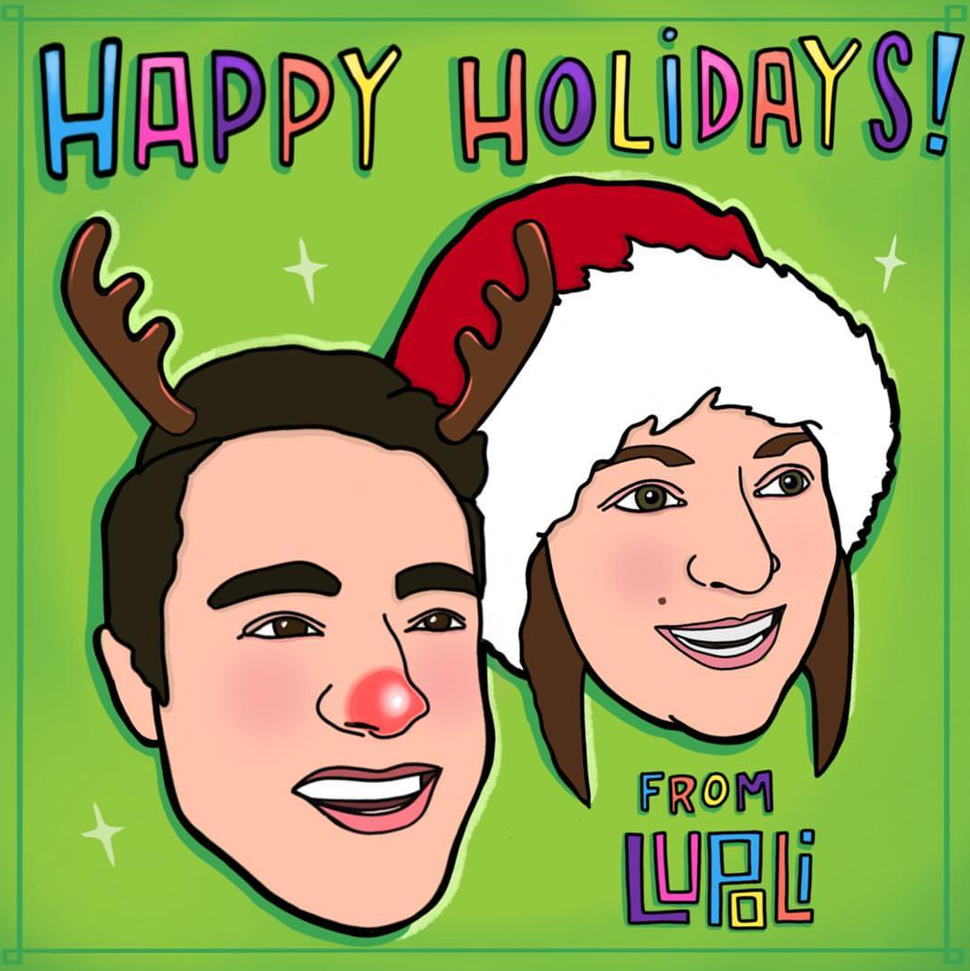 “Happy Holidays” Lupoli Collective, 2018, digital