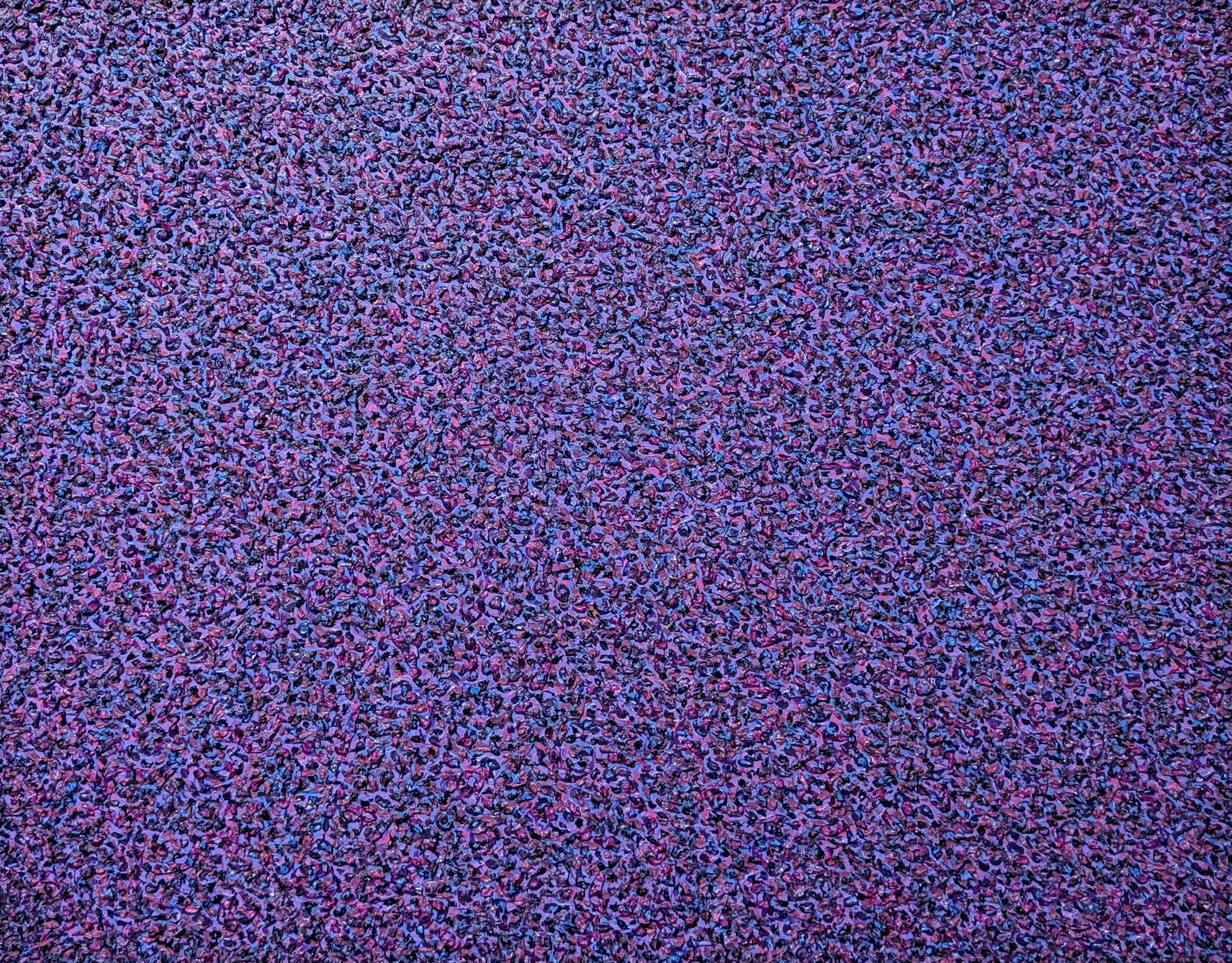 "The Violet Flame" Tripoli, 2025, oil & acrylic on canvas - $please inquire