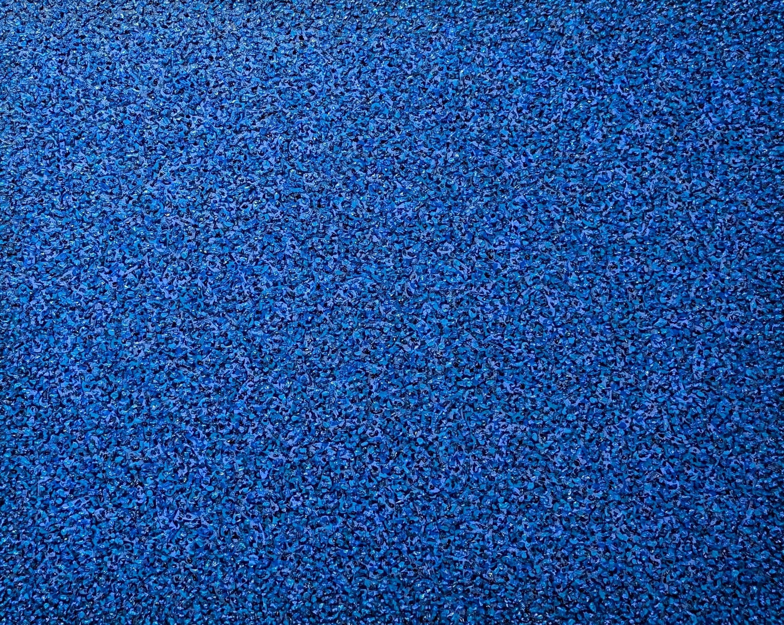 "Coeruleus" Tripoli, 2025, oil & acrylic on canvas - $please inquire