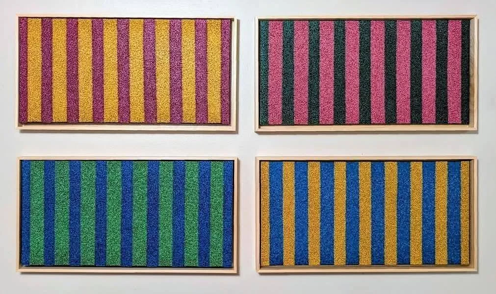 "Ritu Suite" Tripoli, 2025, oil & acrylic on canvas - $please inquire