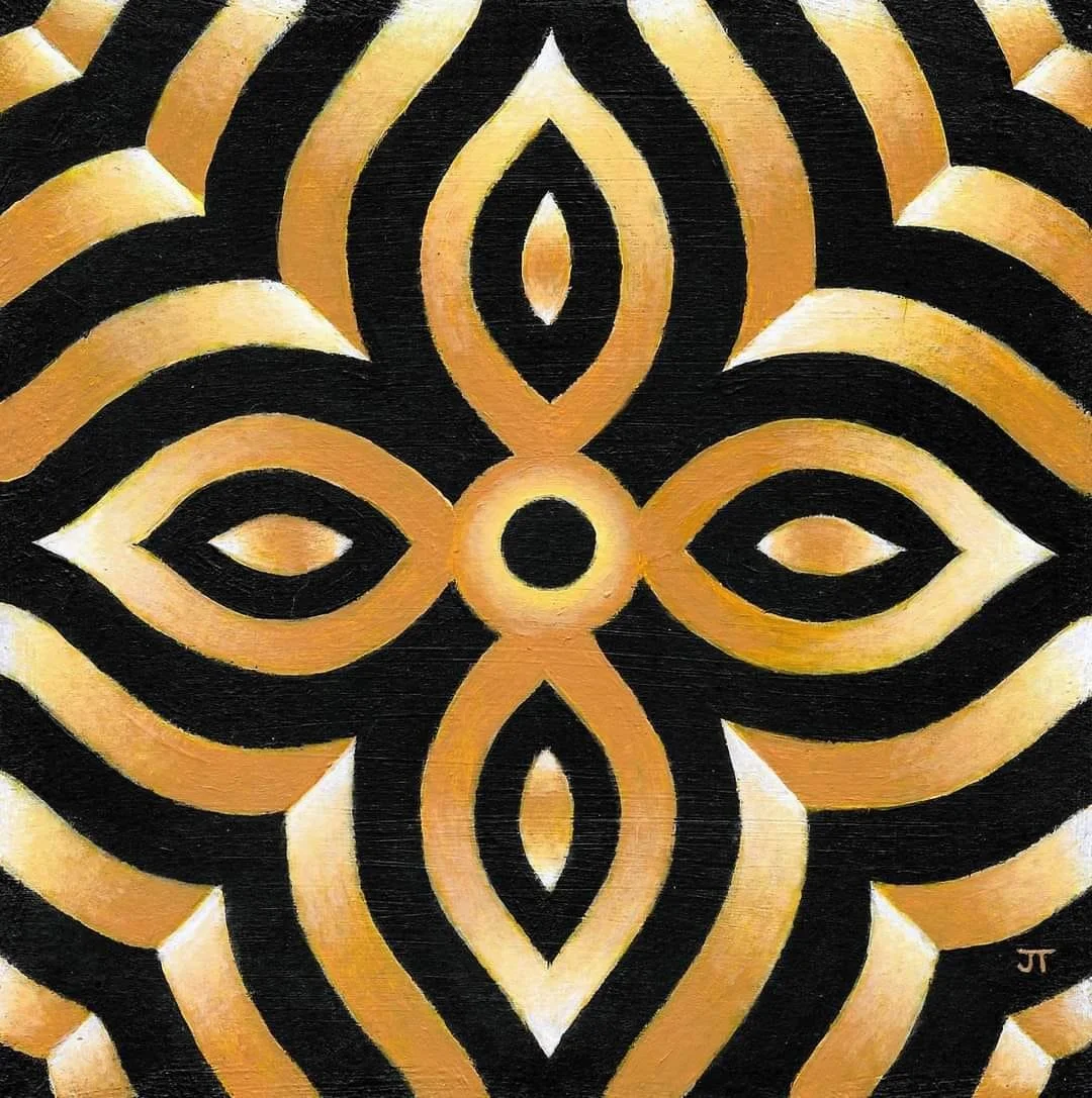 “The Compass” Tripoli, 2022, acrylic on canvas; $please inquire.