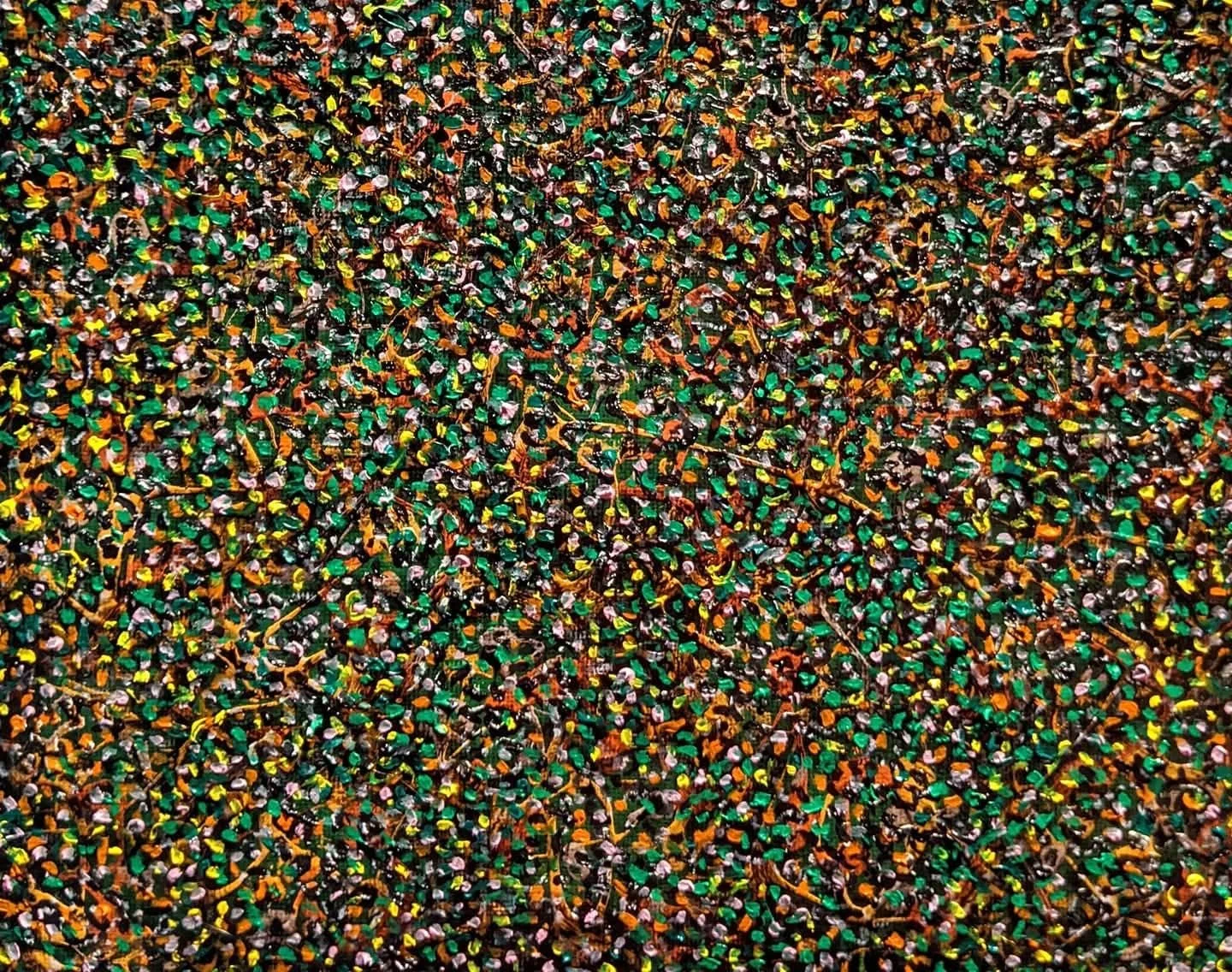 “Extinction Rebellion” Tripoli, 2020, oil & acrylic on canvas; private collection