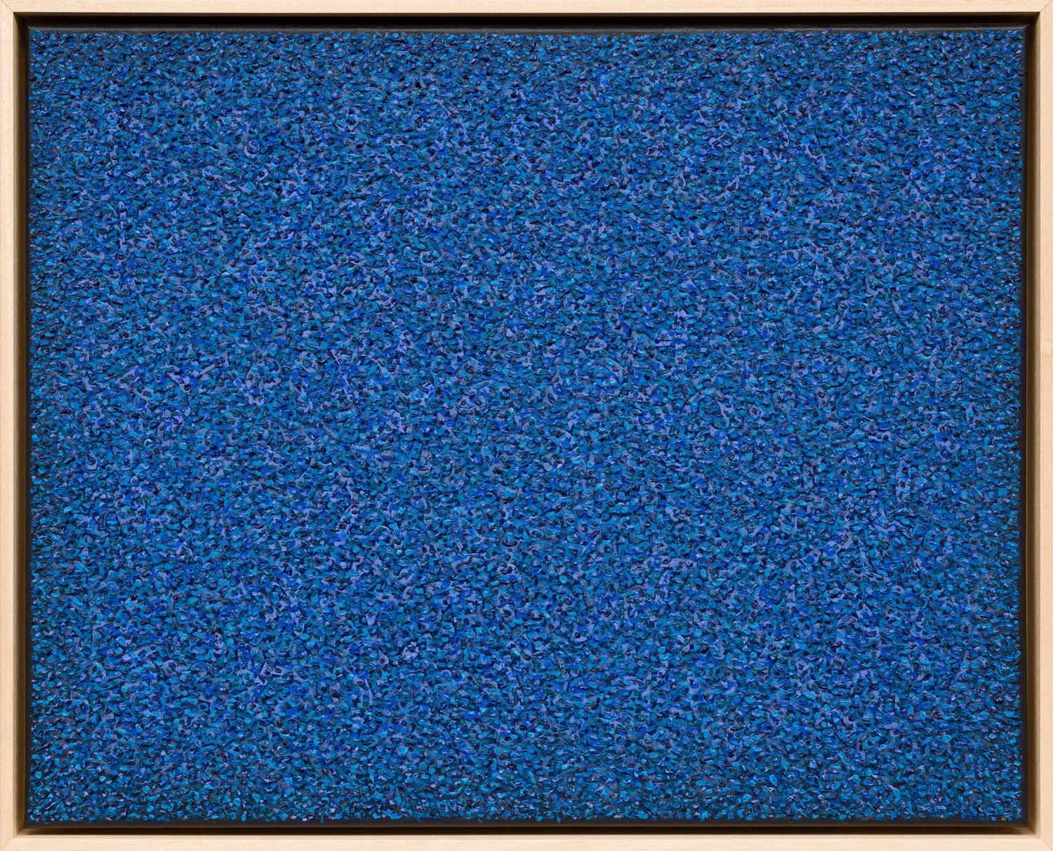 "Coeruleus" Tripoli, 2025, oil & acrylic on canvas; $please inquire