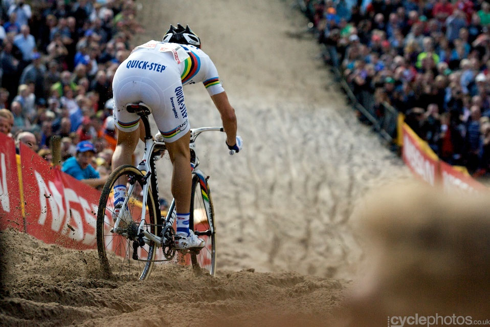 Downhills can be scary. Especially in Zonhoven.