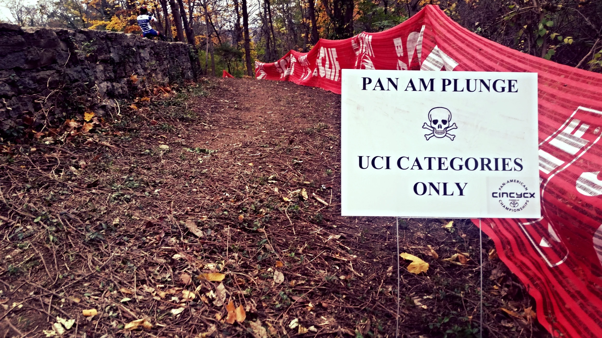 At least they put up warning signs