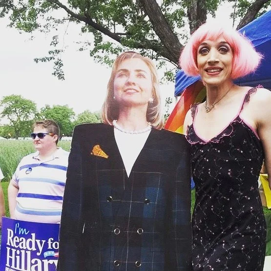 Damn straight, I'm with her.