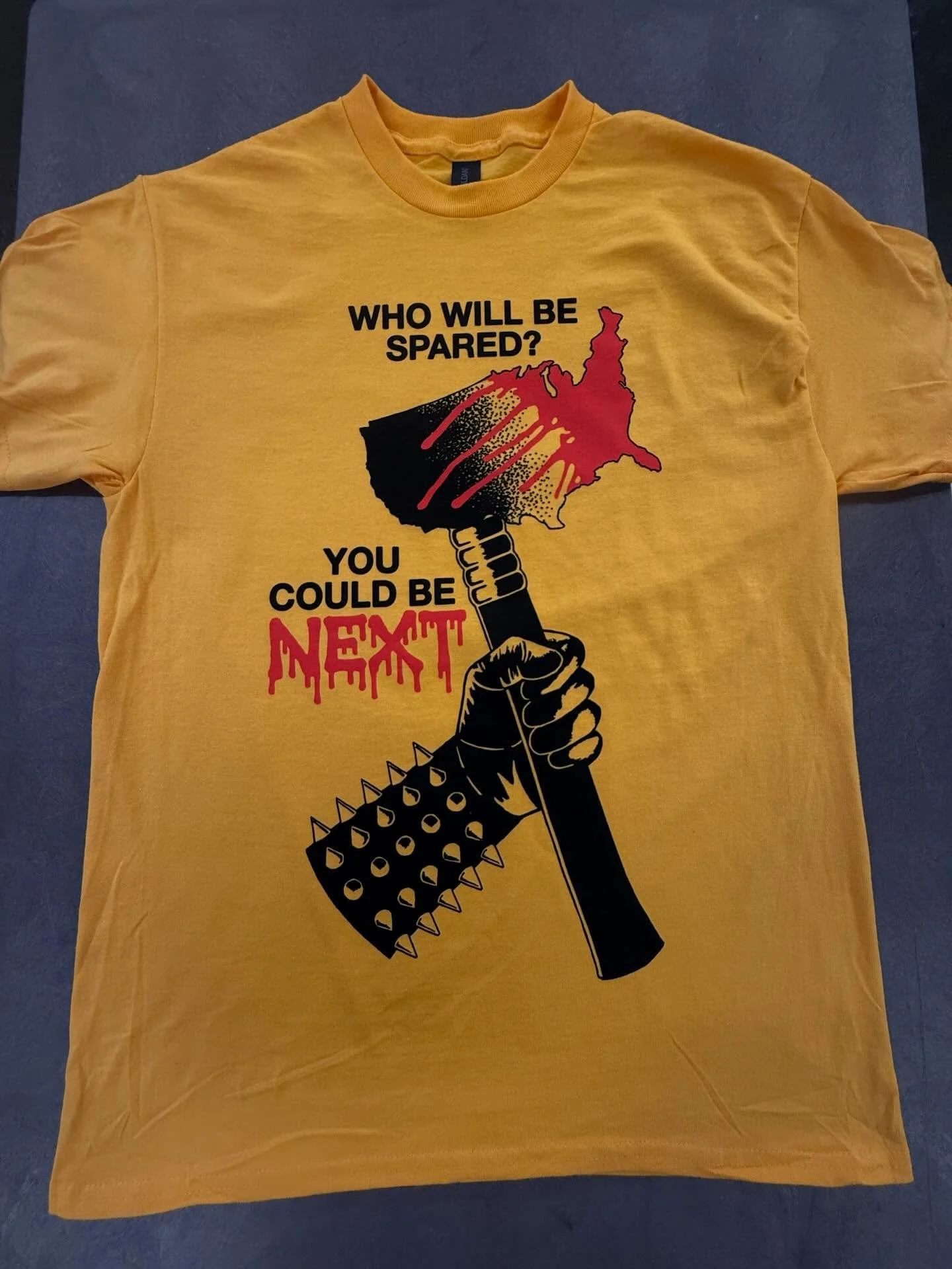 Printed earlier this year. The shop is starting to ramp up for our busy season. Email over today to start your order.  Big thanks to @deathtraitors for trusting us with their merch.

📧 sales@mlscreenprinting.com
www.mlscreenprinting.com