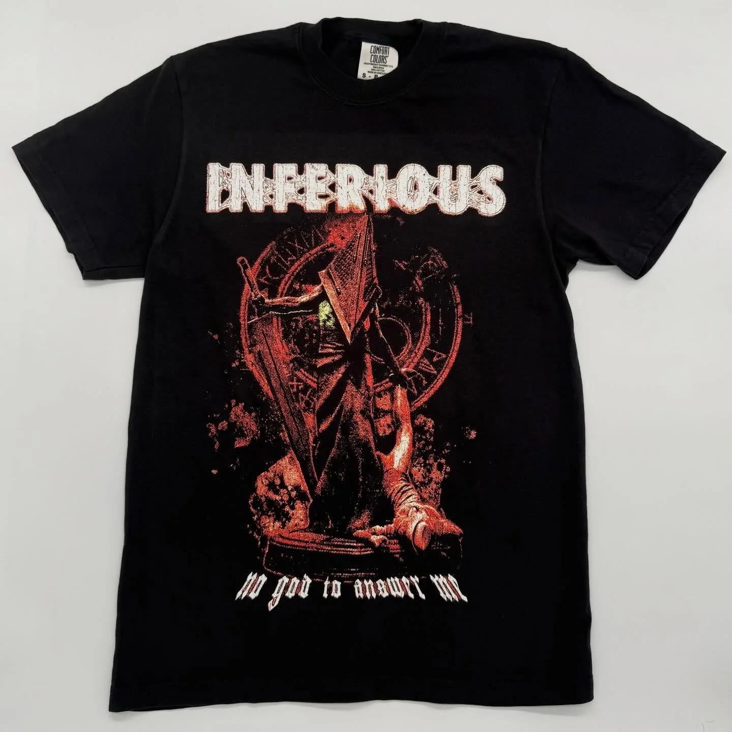 The new @inferious.band merch came out clean. Make sure to follow them to catch a show soon.

📧 sales@mlscreenprinting
Design+print+stitch
www.mlscreenprinting.com