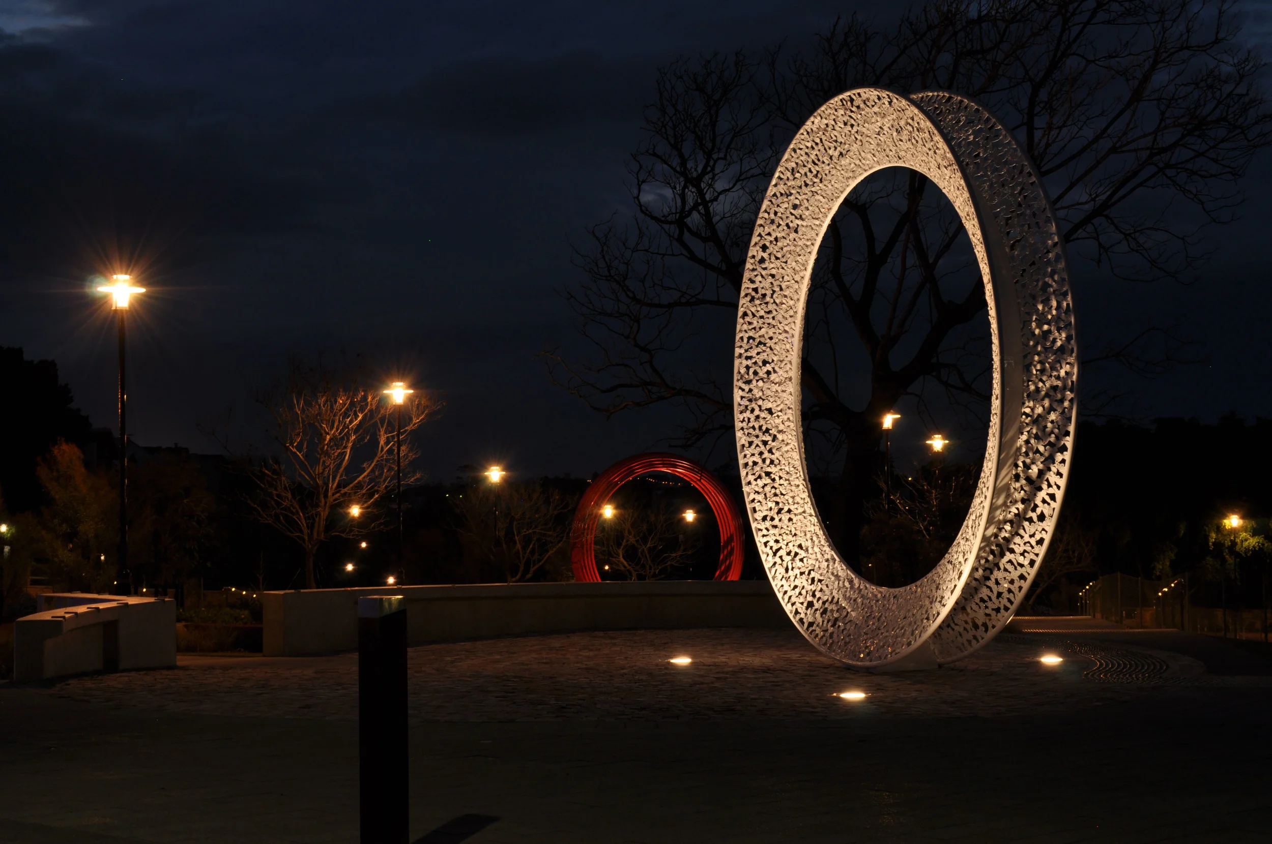    Butterfly Ring   plays on the idea of decal decoration applied to ceramics. 