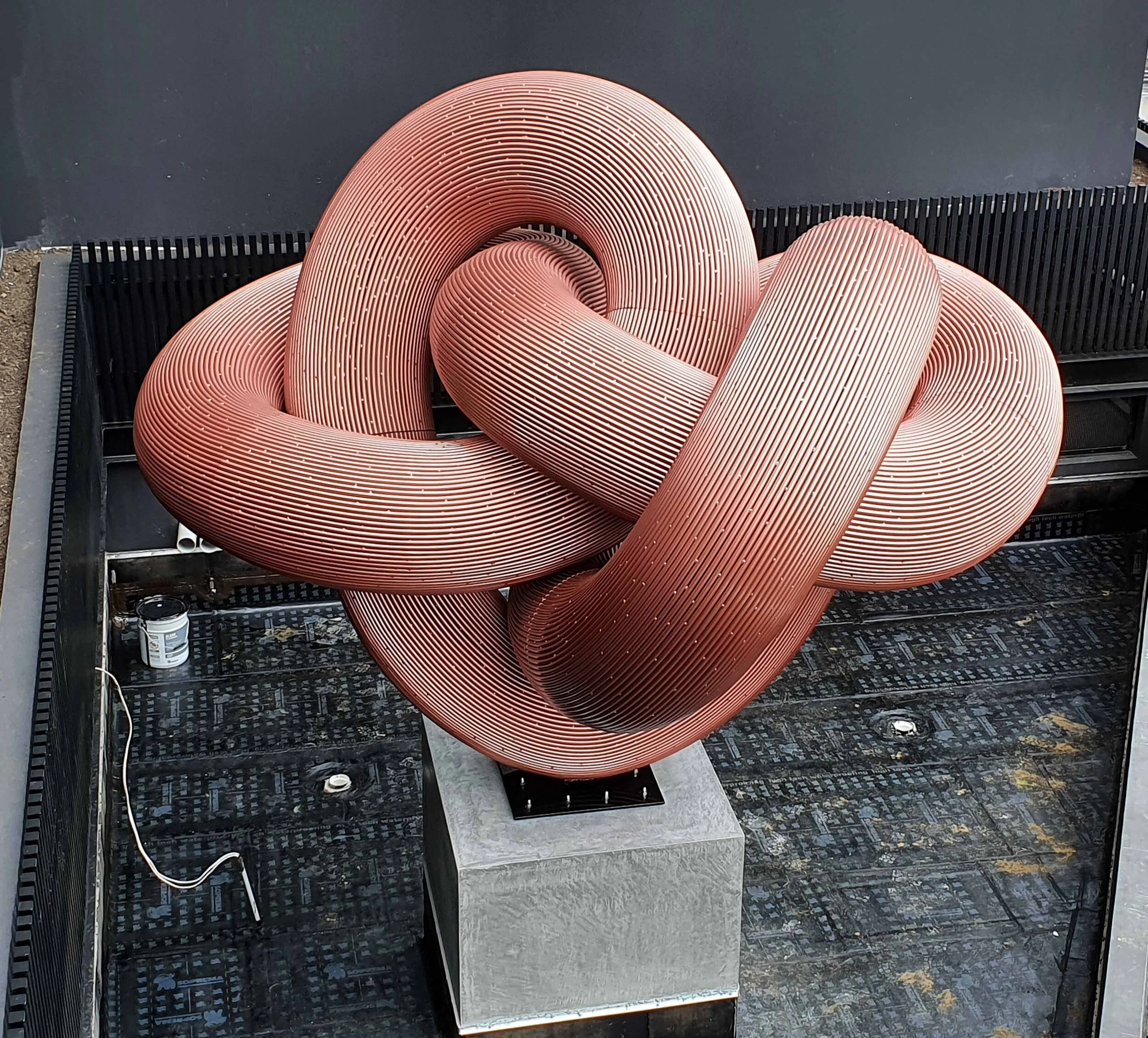  just installed and awaiting the surrounding garden 