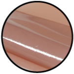 Close-up of transparent pink latex