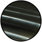 Close-up of transparent black latex