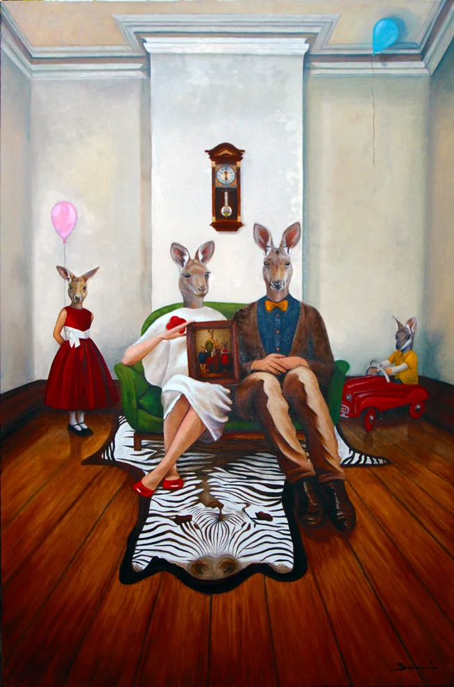 Modern Australian Family Portrait