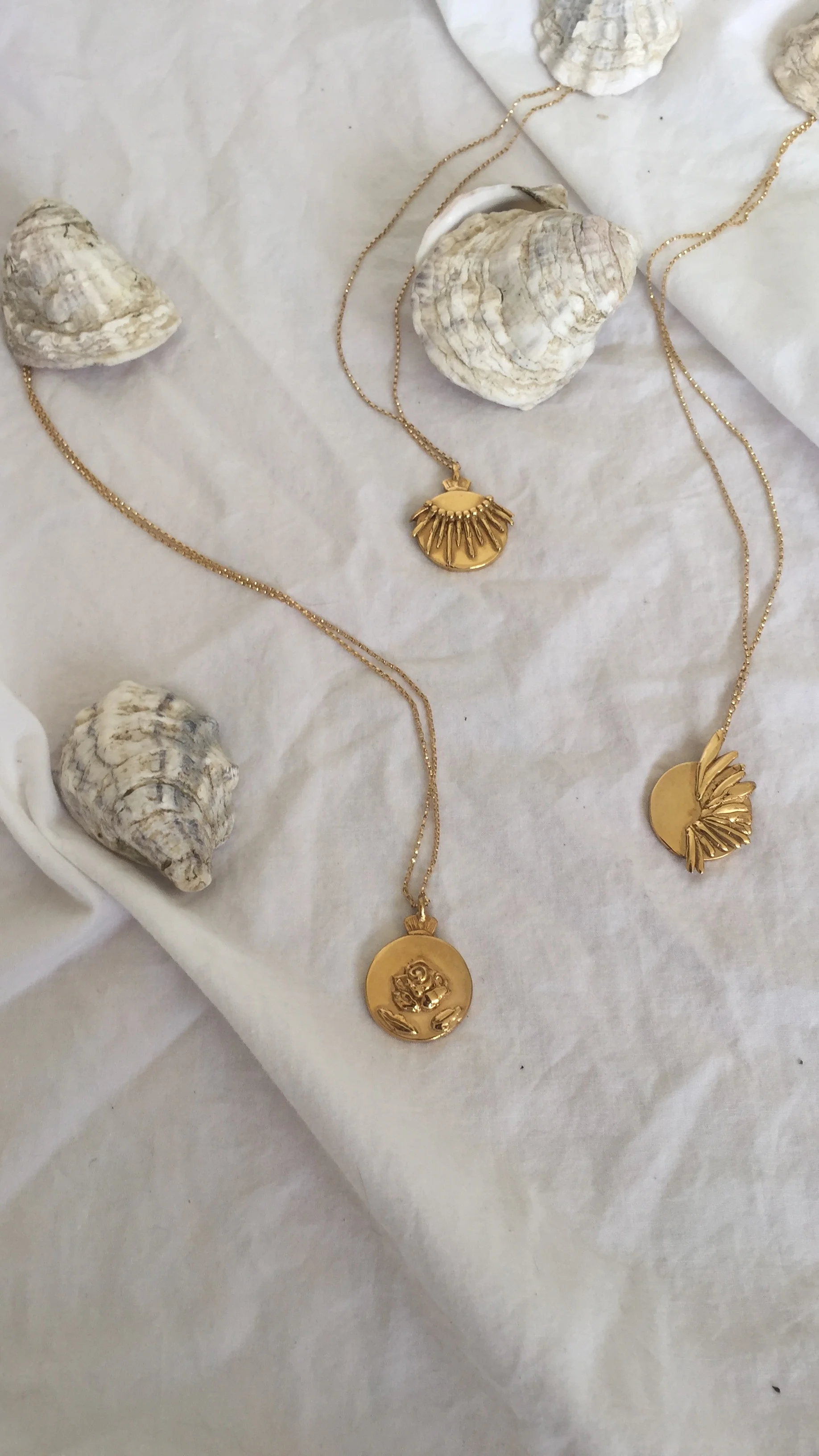 SOLE, CORVO & ROSETTE NECKLACES