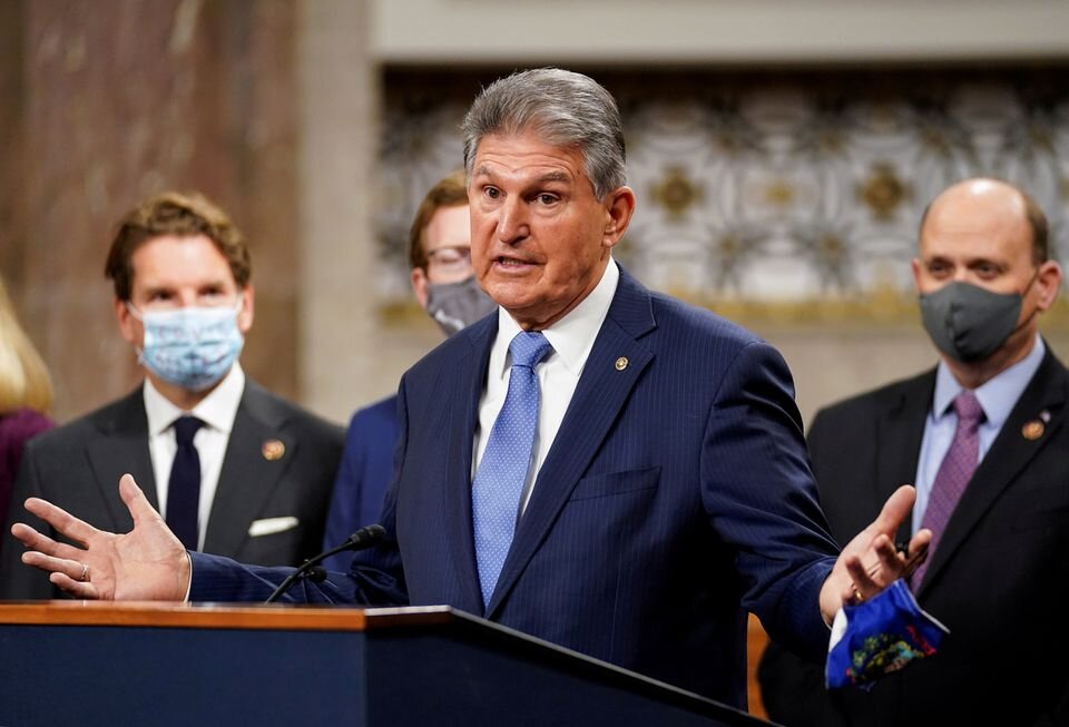 Joe Manchin is the guy who never stood up to the bully