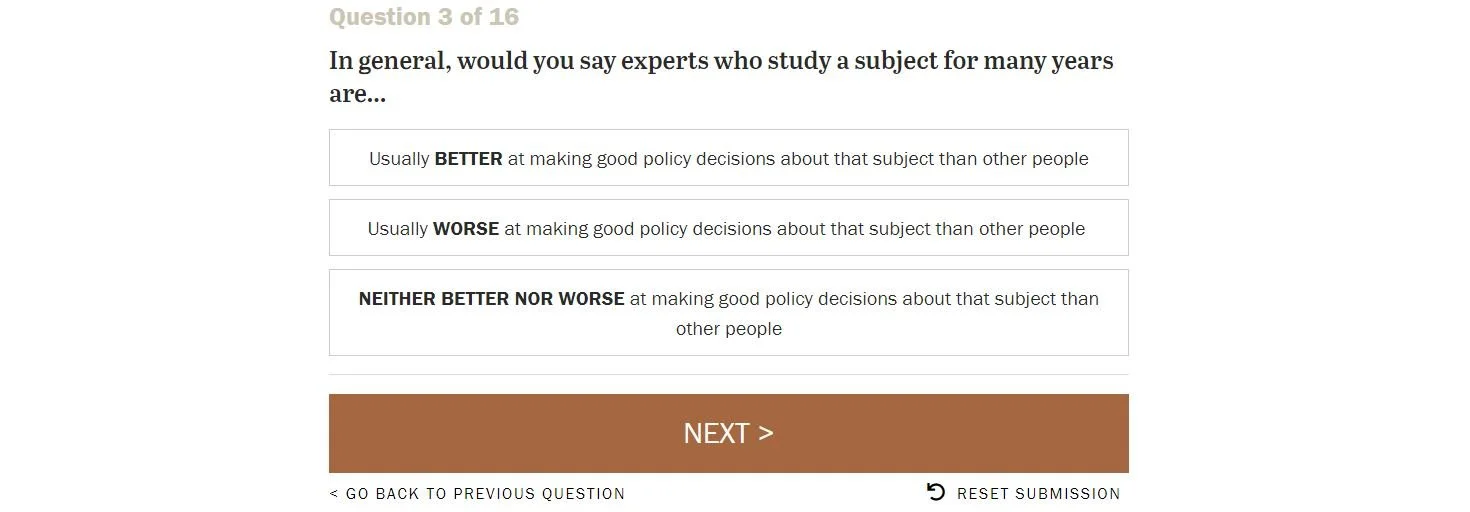 One poll question shows the extent of our Orwellian nightmare