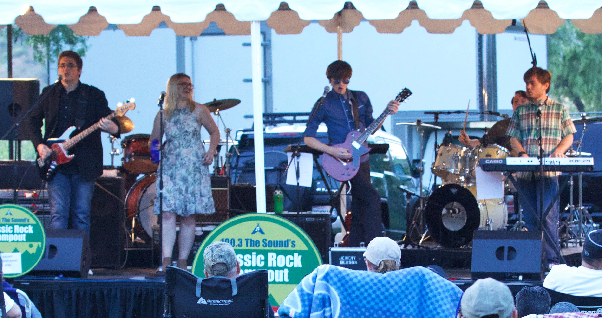Paul Rosette, Jocelyn Males, Jeremy Benson, Brennan Doyle & Daniel Fleischner - Classic Rock Campout 4/22/17