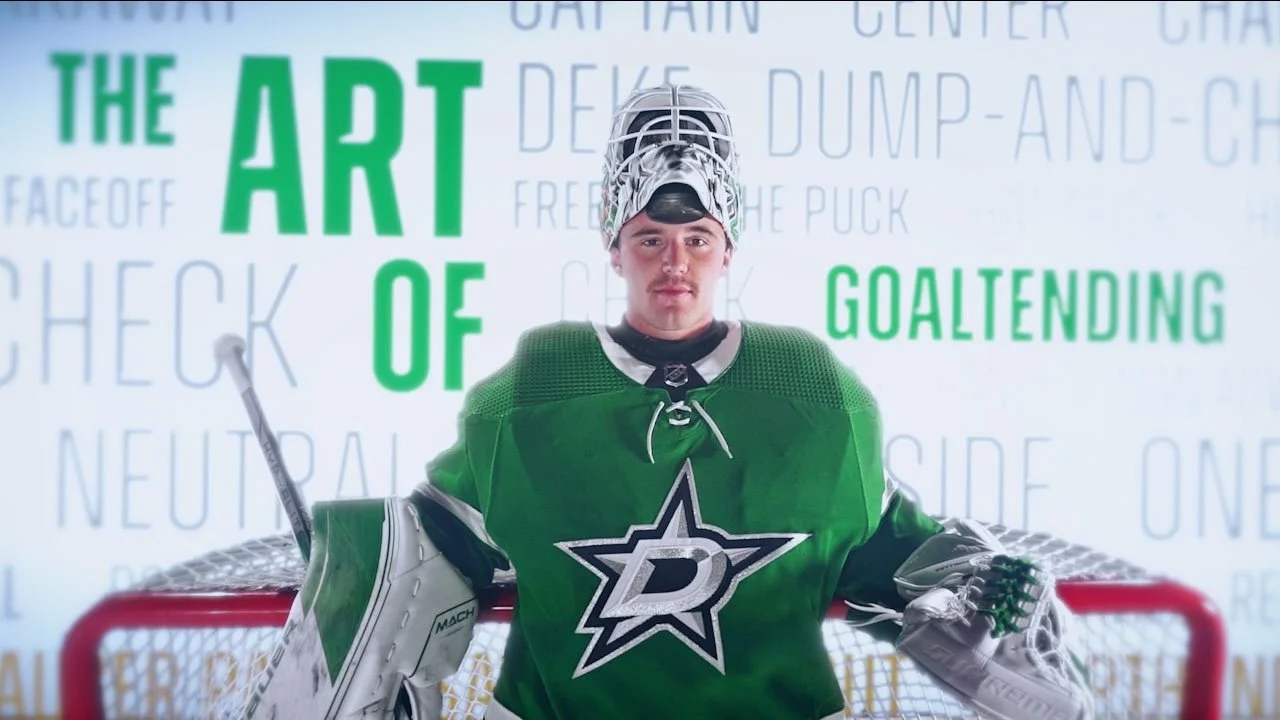 The Art of Goaltending by Jake Oettinger