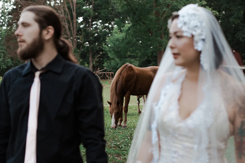 Tyler + Kim - Backyard Wedding in Indianapolis, Indiana