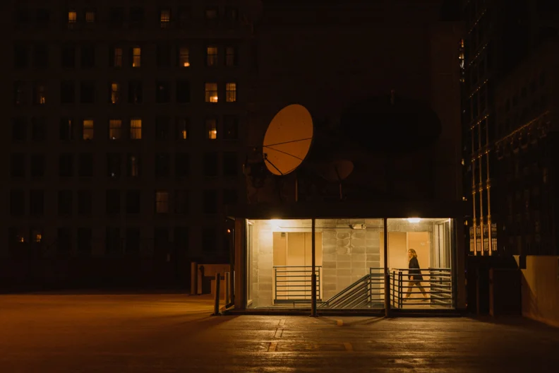 Night Photography - Portrait Session in Downtown Indianapolis 