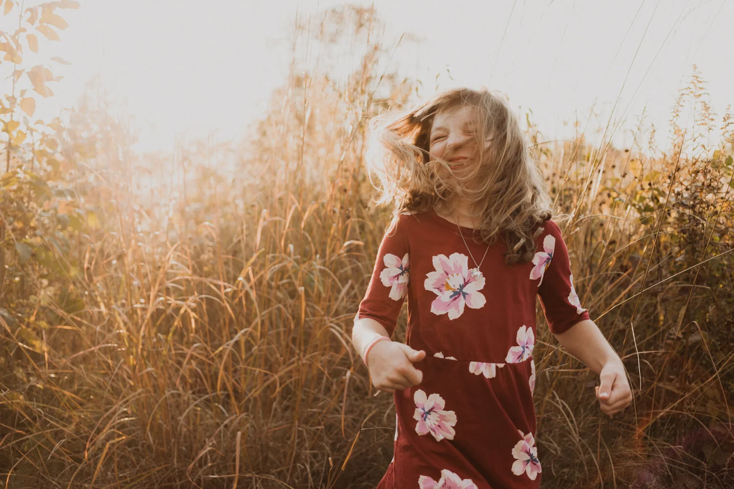 Matt, Amy, + Jordyn - Fall Family Session in Indianapolis, IN