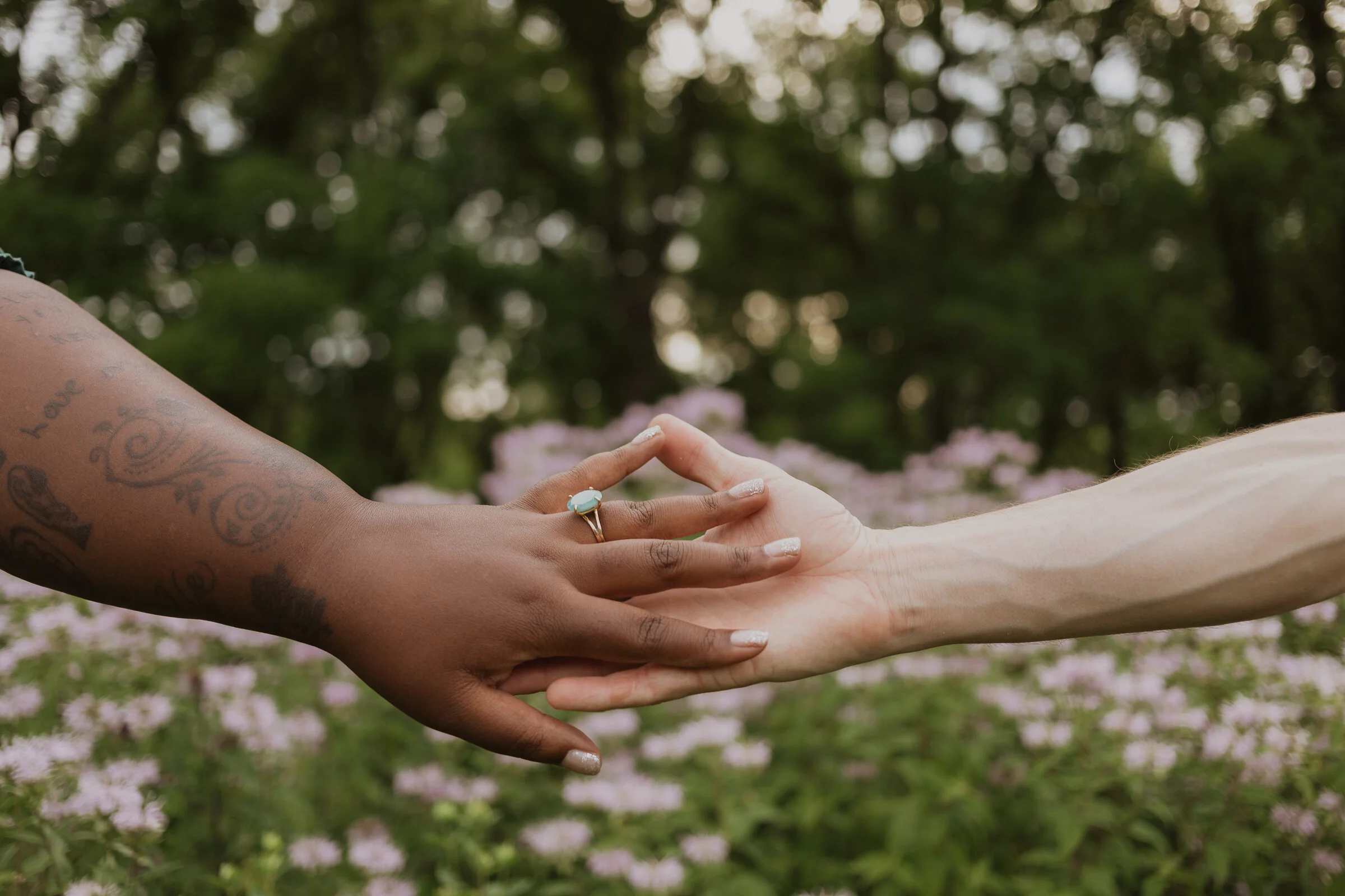 Kesia + Thomas - Indiana State Park Summer Engagement