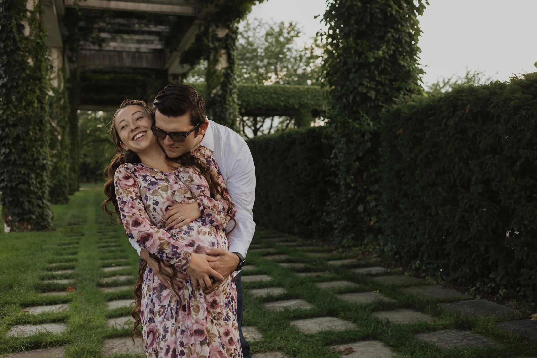 Blake + Brittney - Maternity Session in Downtown Columbus