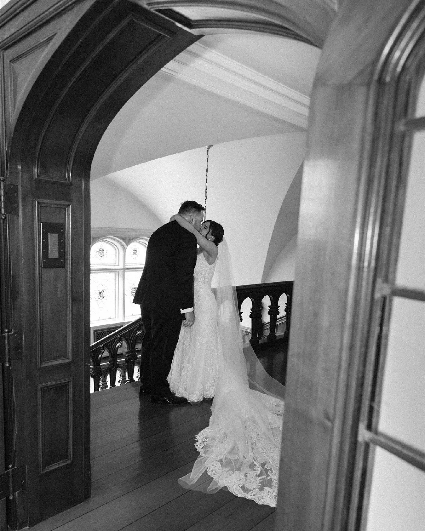 Big fan of witnessing those first steps outside of the ceremony space, that just married feeling. 
.
.
.
.
.
🏷️🎞️ Laurel Hall Wedding, Indianapolis Wedding Photographer, Luxury Wedding Venue, Documentary Wedding Photography, #laurelhallindy #indian