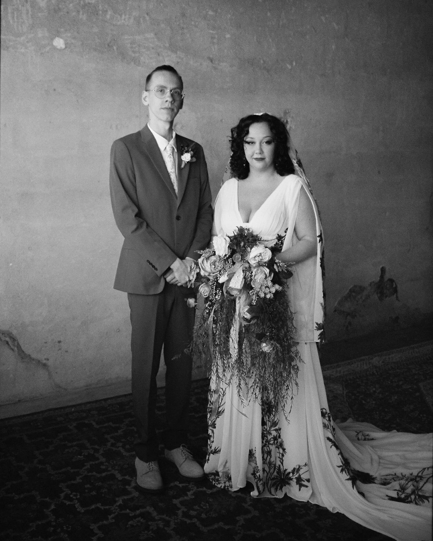 Posting in real time has never been my strong suit. I find myself pulled instead toward the archives &mdash; past weddings, old film scans, + soft memories that never lose their glow. Today I&rsquo;m remembering this tender first look between M + B, 