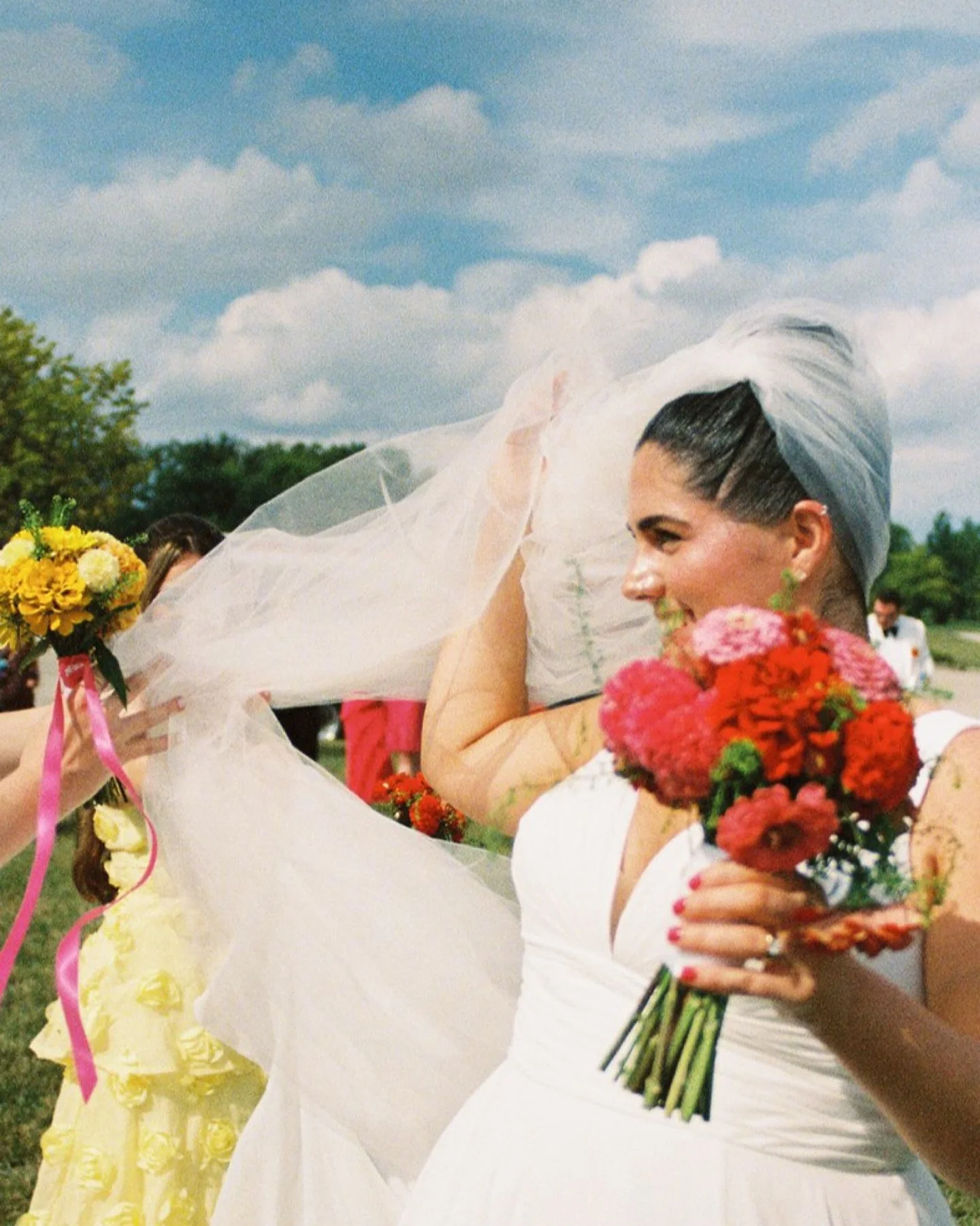 Find me getting swept up by all the little moments. 🥹
.
.
.
🏷️ Indianapolis film photographer, Indianapolis wedding photographers, Indiana wedding, Coxhall gardens wedding, wedding day trolley, Polaroid wedding photos